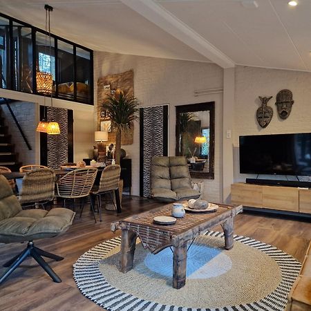 Boutique Bungalow 2 Met Sauna, Hottub En Boskas Rheezerveen Buitenkant foto