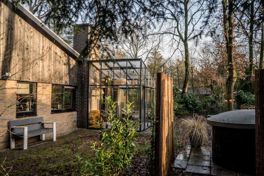 Boutique Bungalow 2 Met Sauna, Hottub En Boskas Rheezerveen Buitenkant foto