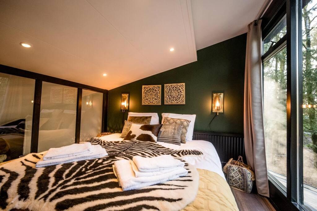 Boutique Bungalow 2 Met Sauna, Hottub En Boskas Rheezerveen Buitenkant foto