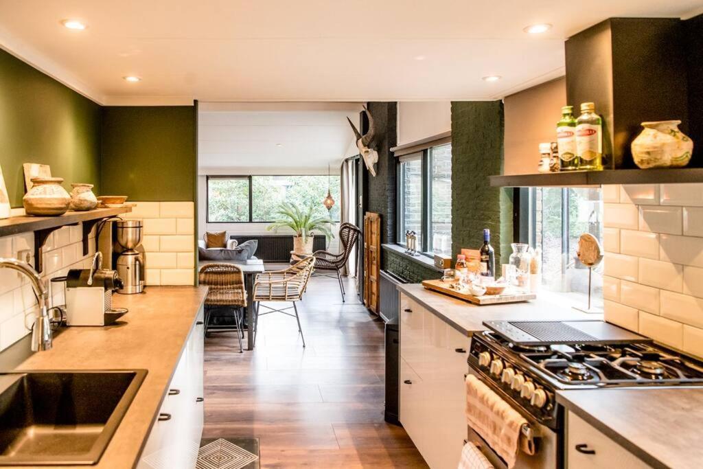 Boutique Bungalow 2 Met Sauna, Hottub En Boskas Rheezerveen Buitenkant foto