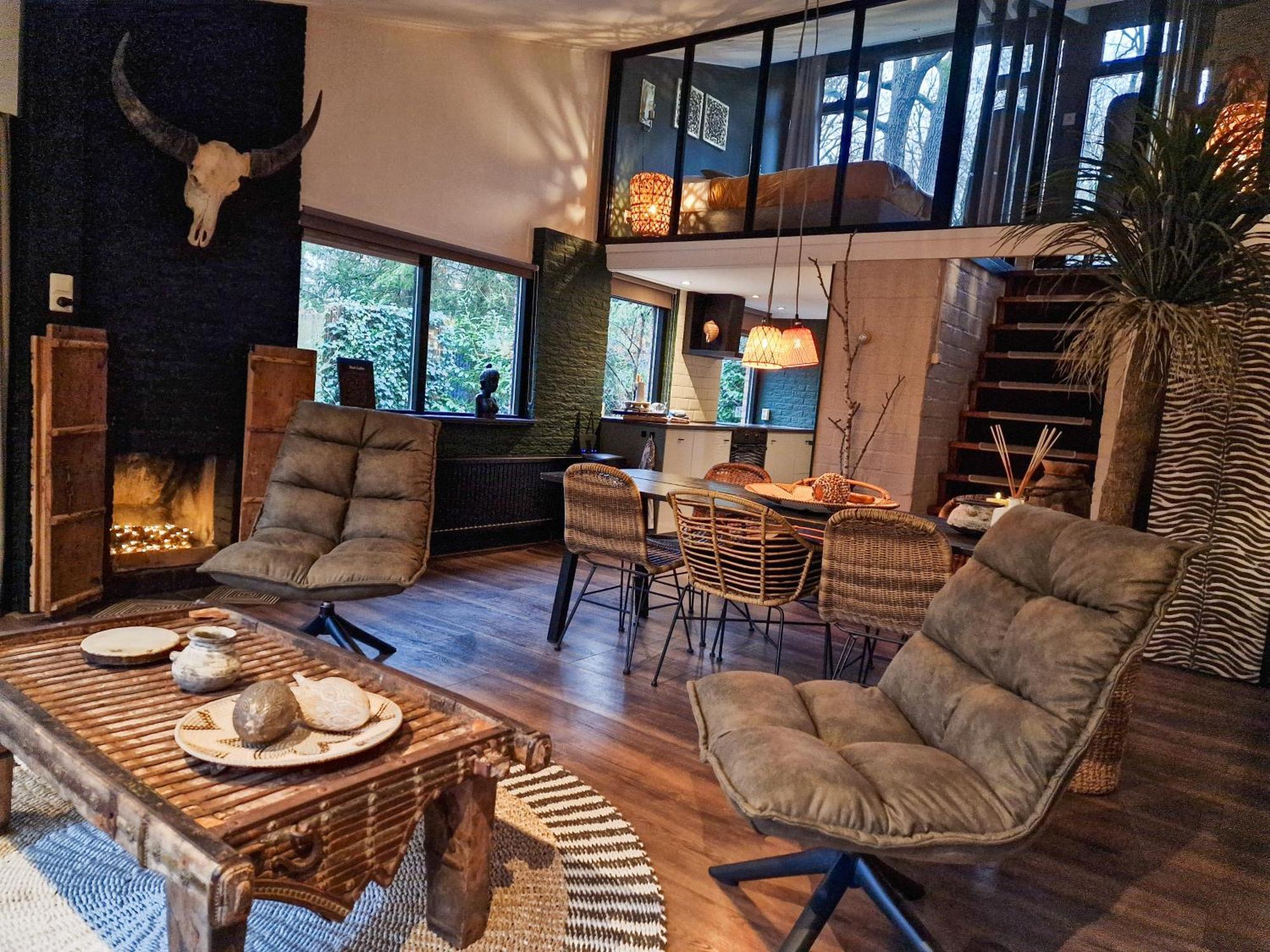 Boutique Bungalow 2 Met Sauna, Hottub En Boskas Rheezerveen Buitenkant foto