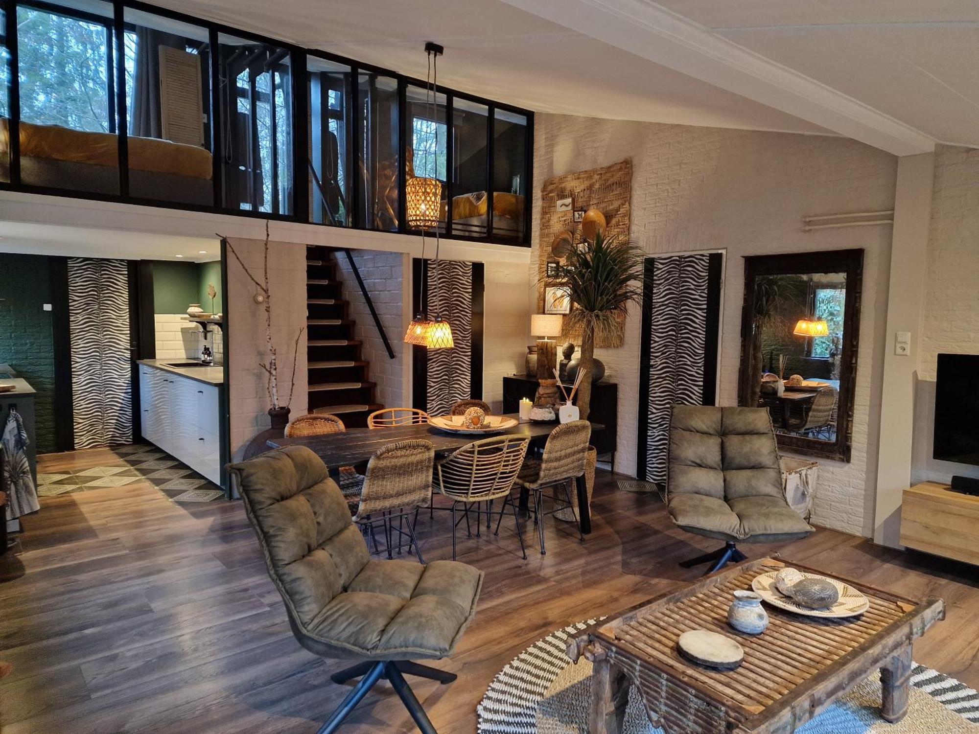 Boutique Bungalow 2 Met Sauna, Hottub En Boskas Rheezerveen Buitenkant foto